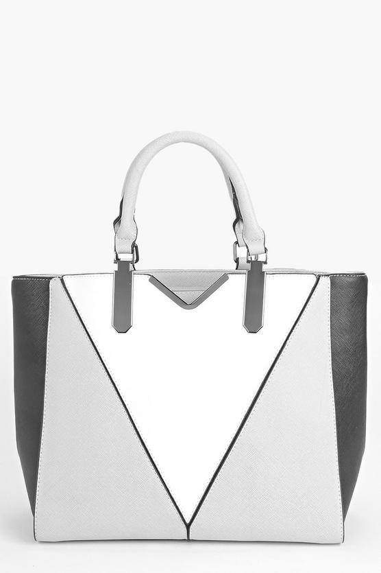 Lola Colour Block Structured Day Bag